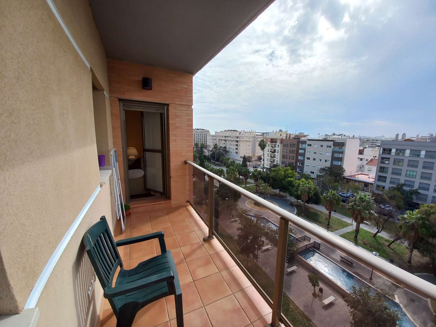 Magnifique penthouse à 200 m de la plage de Poniente dans la capitale Malaga
